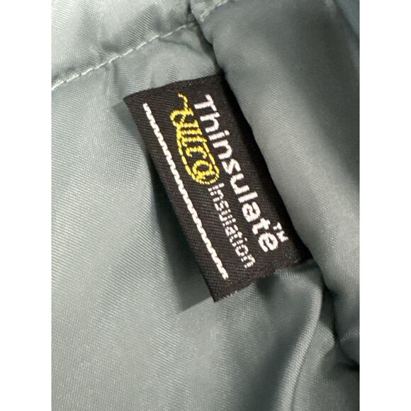 Vintage LL Bean Men's Thinsulate Thermal Insulation Parka L Green Chore Jacket - Picture 5 of 15